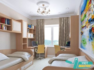 Ремонт детской комнаты в Казани в новостройке